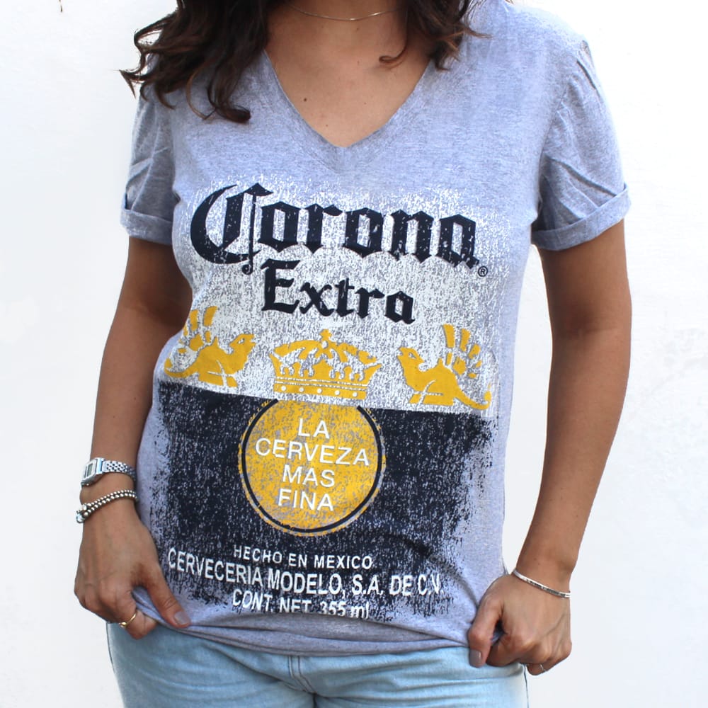 Camiseta Extra Loose Mescla - Corona